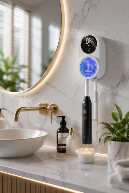 VoltNova™ Smart UV Toothbrush Holder & Sterilizer with Automatic Air Drying