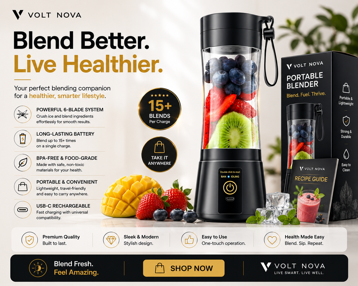 VoltBlend™ Portable USB Blender