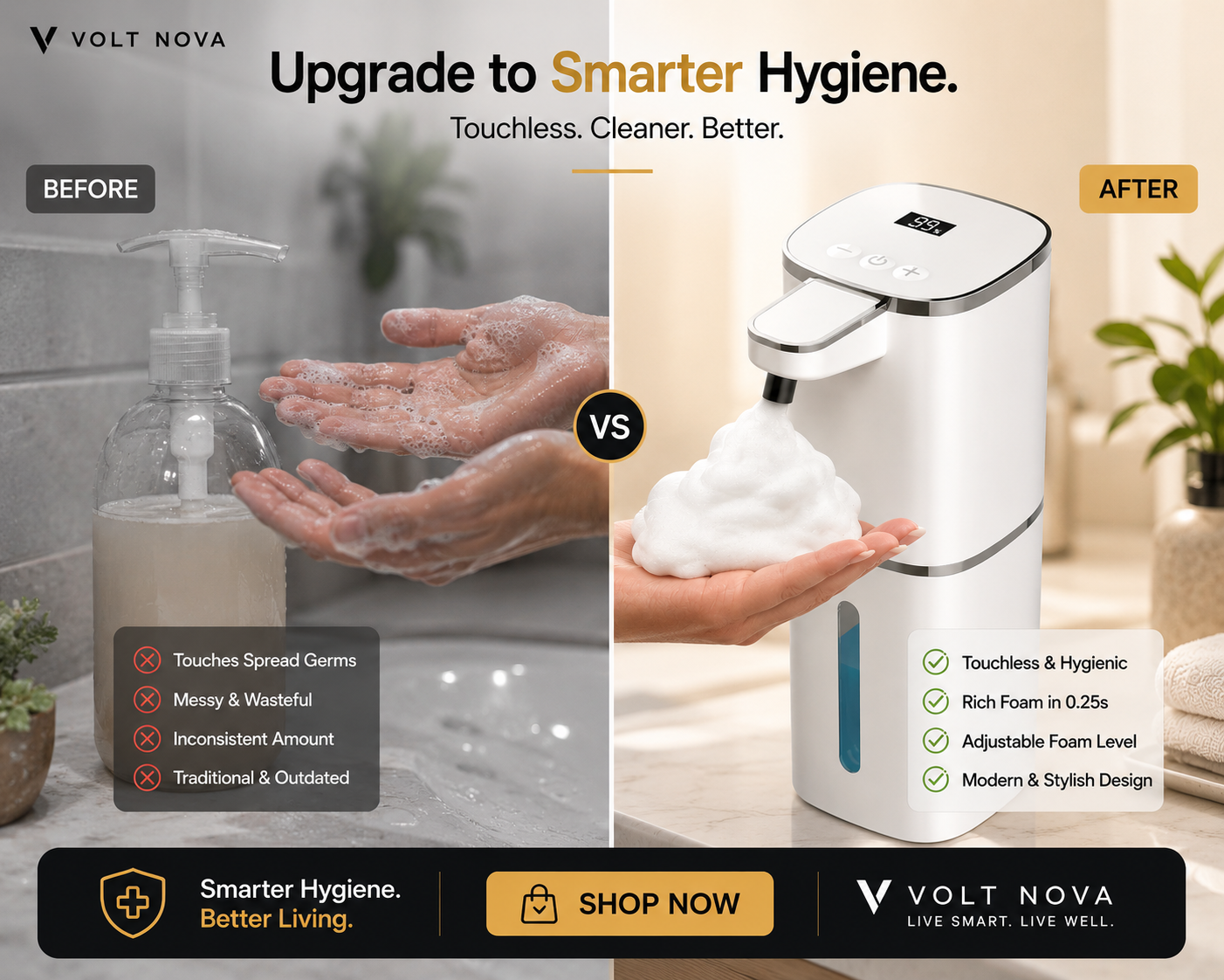 VoltFoam™ Automatic Soap Dispenser