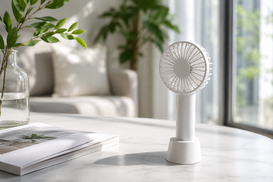 VoltBreeze™ Portable Turbo Handheld Fan | 3-in-1 Rechargeable Cooling Fan