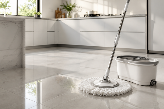 VoltClean™ 360° Spin Mop | Hands-Free Floor Cleaning System